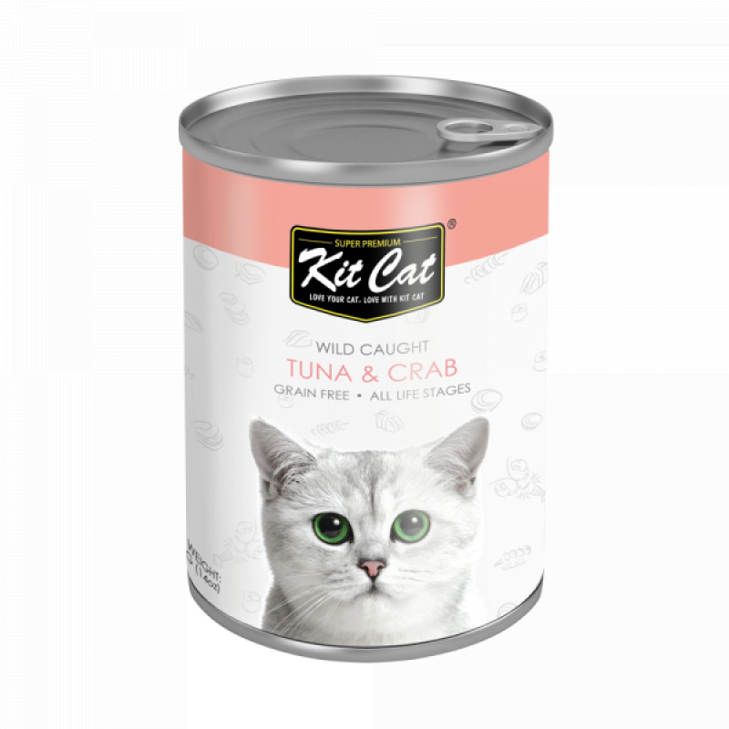 KitCat- Premium Can- Tuna & Crab - 400g