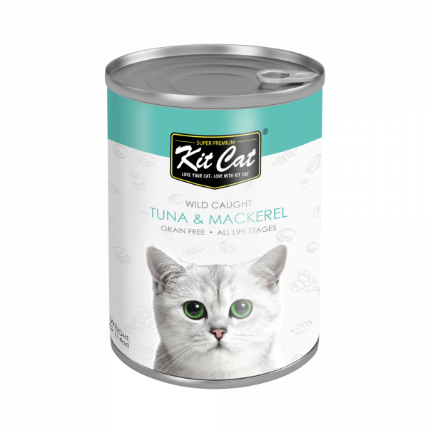 KitCat- Premium Can- Tuna & Mackerel - 400g