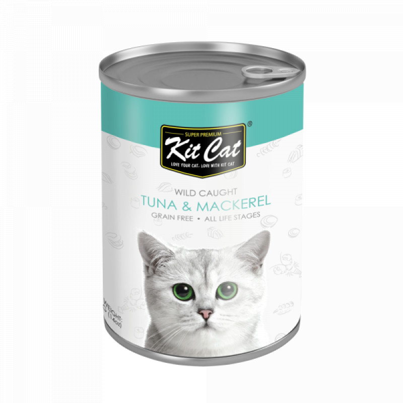 KitCat- Premium Can- Tuna & Mackerel - 400g