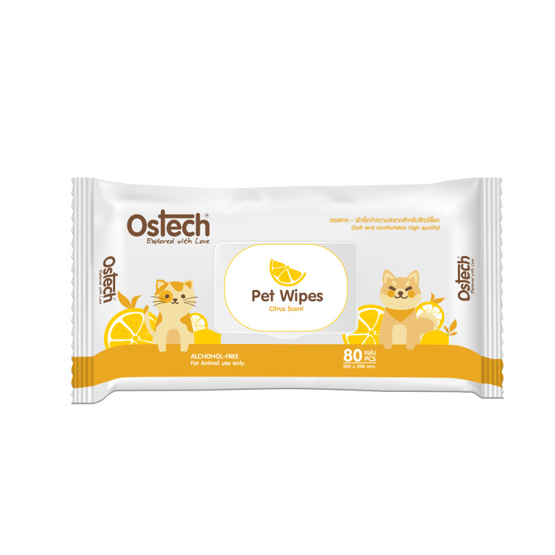 Ostech-PetWipes 80 Shts
