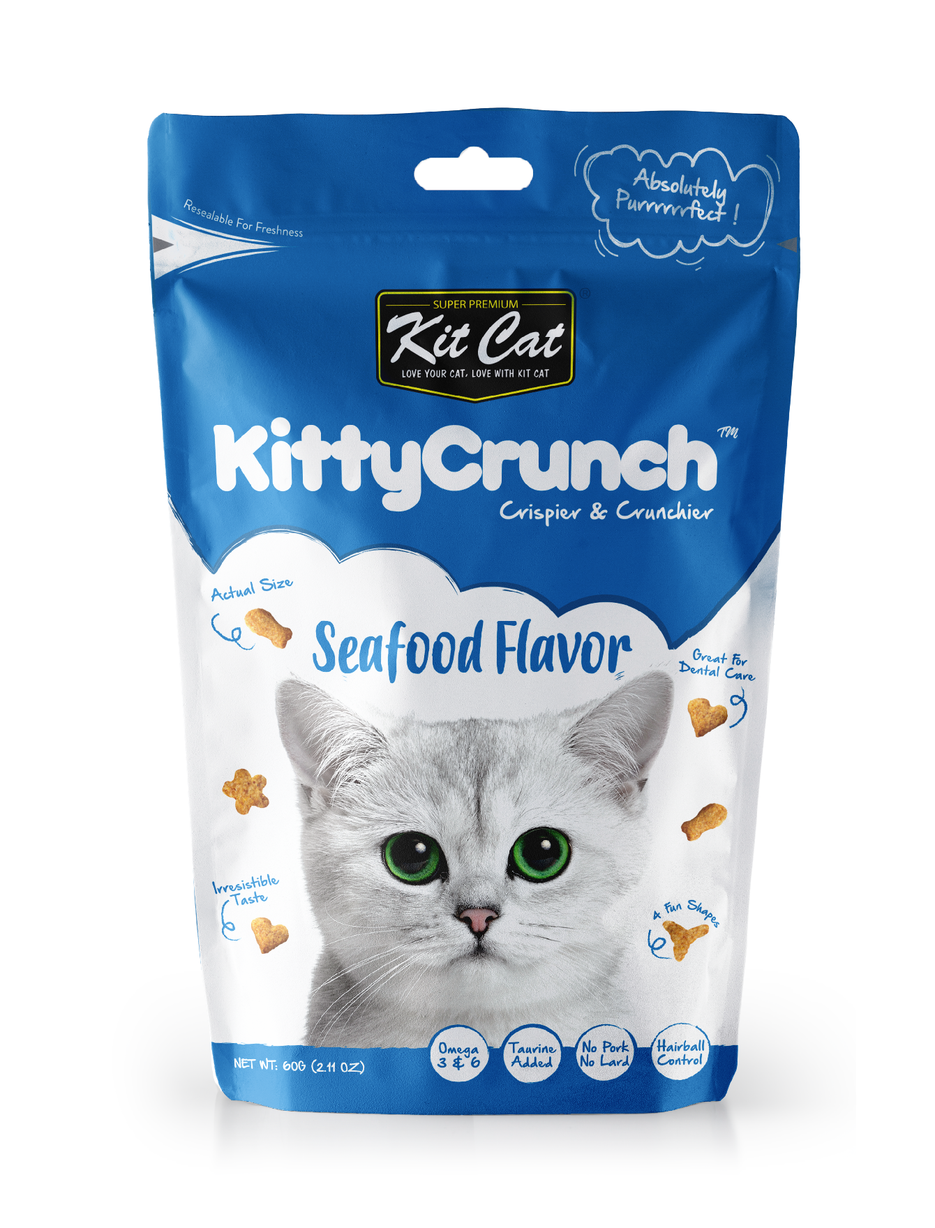 KitCat-Kitty Crunch(seafood)-60g