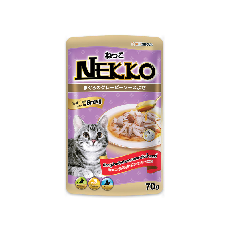 NEKKO- Gravy Tuna Seabream 70g