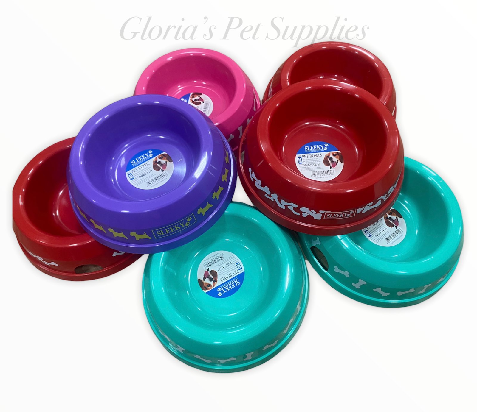 Sleeky- Pet Bowl Picture (M size)