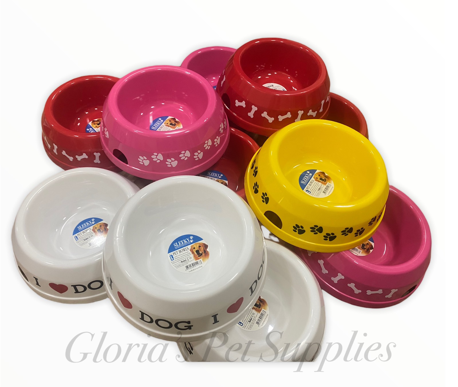 Sleeky- Pet Bowl Picture (L size)