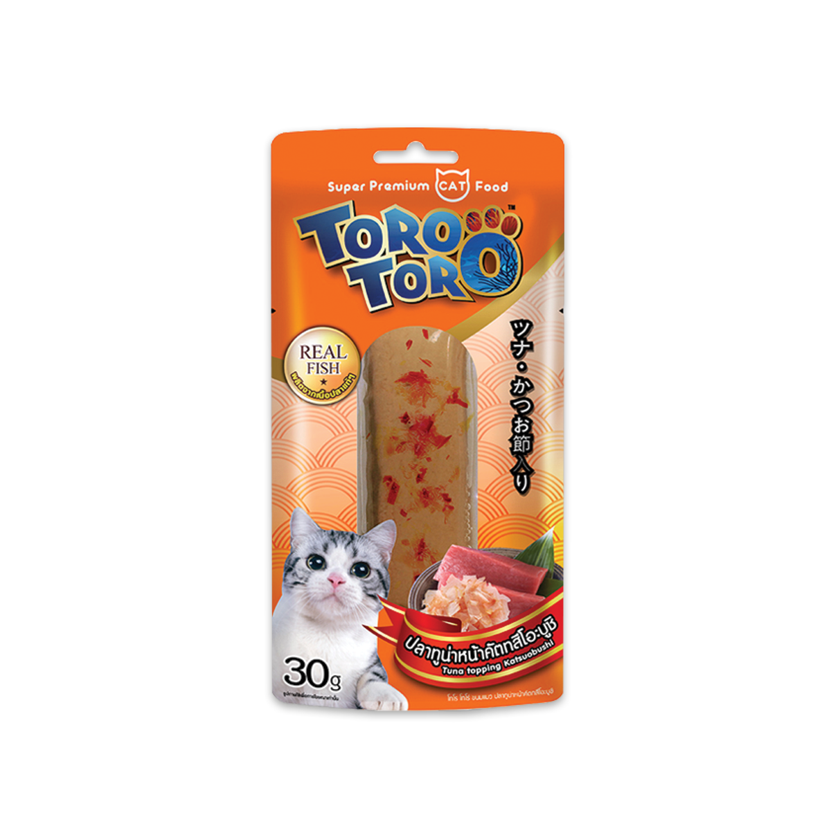 Toro- Meat_Tuna topping Katsuobushi_Orange (30g)
