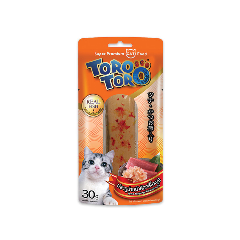 Toro- Meat_Tuna topping Katsuobushi_Orange (30g)