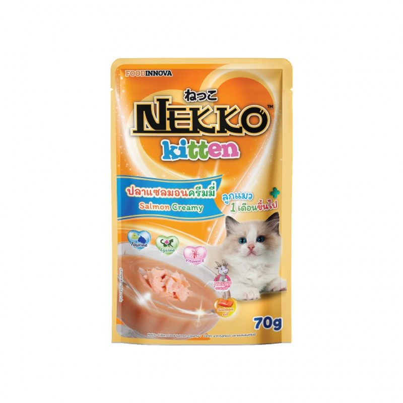 NEKKO- Kitten Salmon Creamy 70g