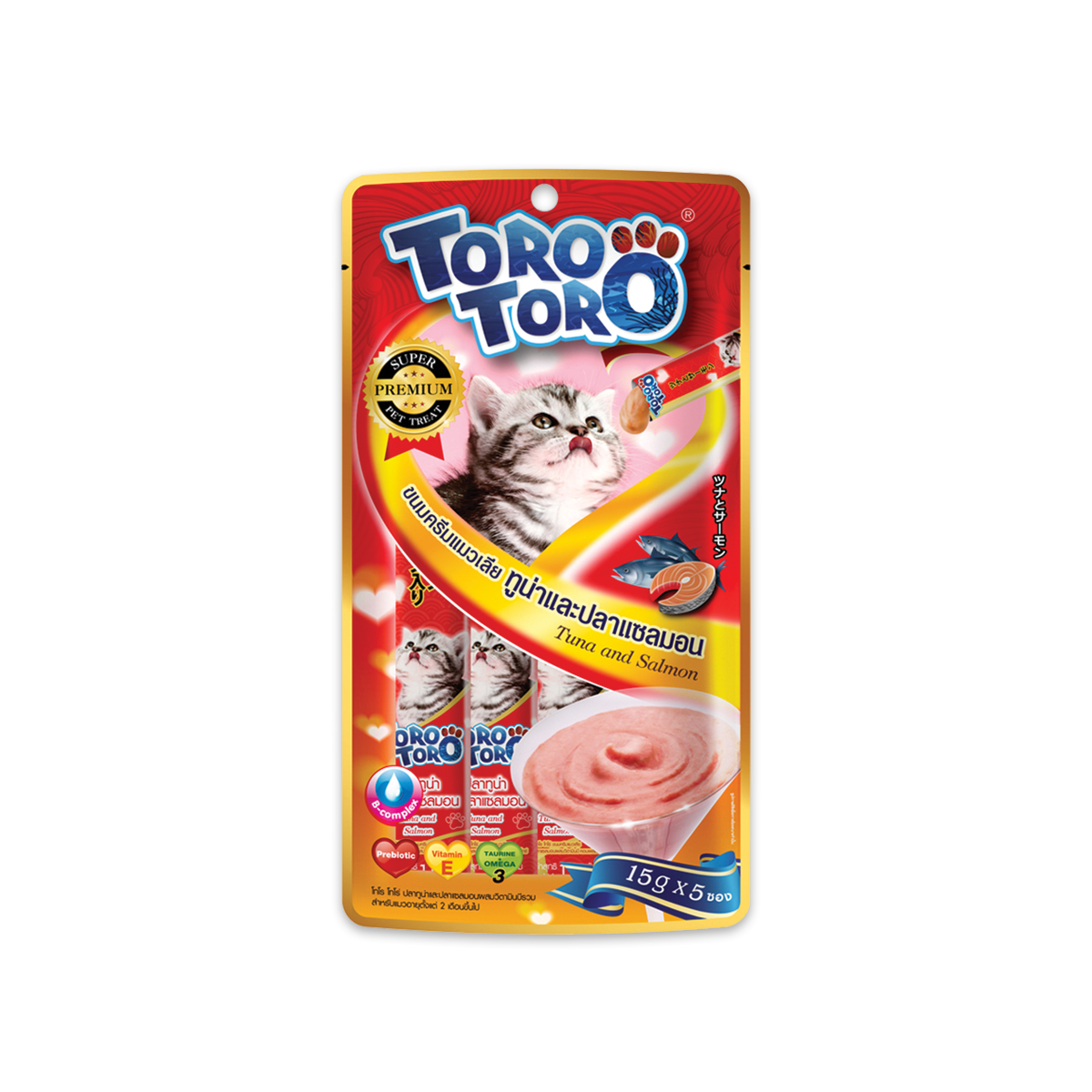 Toro Toro Creamy- Tuna Salmon 5pc
